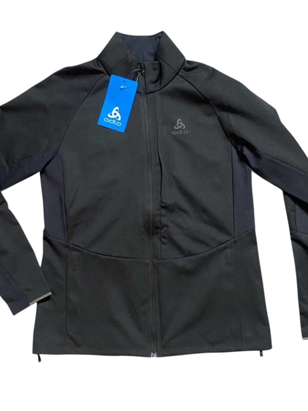 ODLO Women’s Sz Small Cross Country Skiing Jacket Zeroweight Windproof Black NEW
